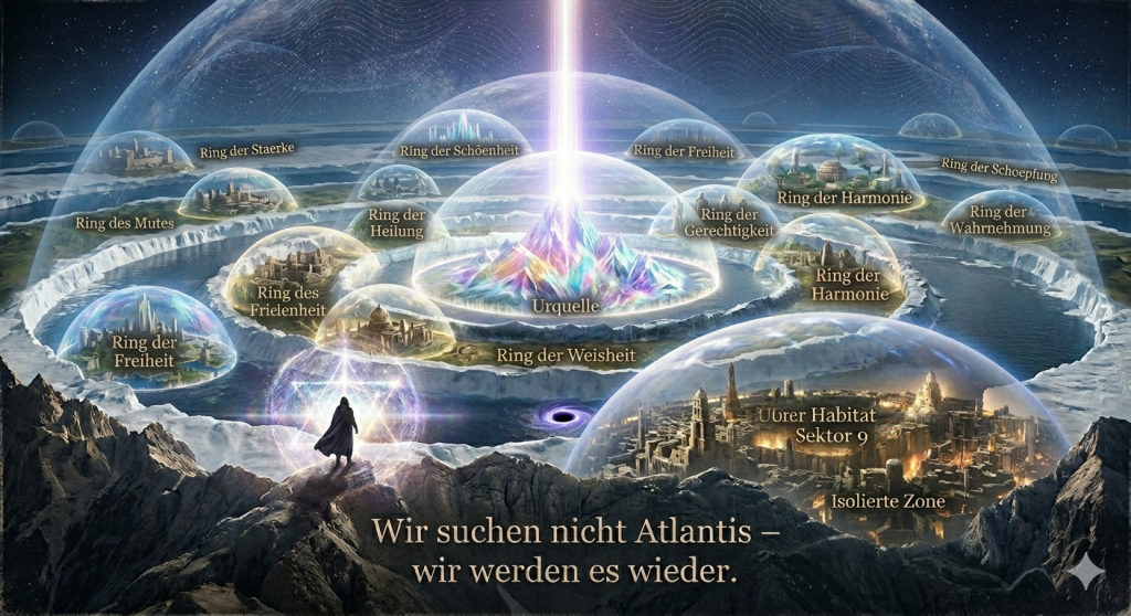 Der Solar-Flash und die Ringe von&nbsp;Atlantis